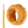 Uxcell Провод THHN 14 AW G, 23 м, Электропроводка, Изолированный одножильный медный провод, Совместим с 600 В, Провод заземления для жилых и промышленных помещений, UL Ce