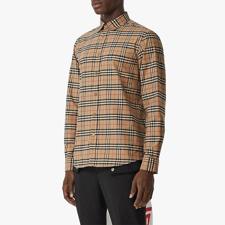 Burberry Checked Long Sleeved Shirt 8020966-A7028