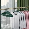 Convenient Dip Plastic Household Hanging Stainless Steel Coat Rack Thicker Multi-Function