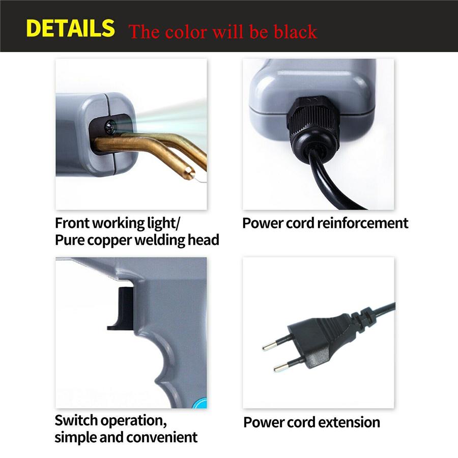 220V Plastic Repair Car Bumper Repair Tool with Welding Clamp