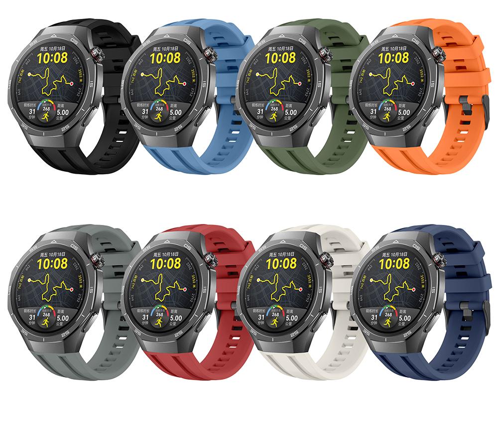Ремешок без зазоров, совместимый с Huawei Watch GT5 Pro 46 мм, мужской женский силиконовый сменный браслет для Huawei GT5 Pro 46 мм